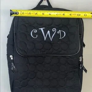 thirty-one | Bags | Thirtyone Black Quilted Backpack | Poshmark